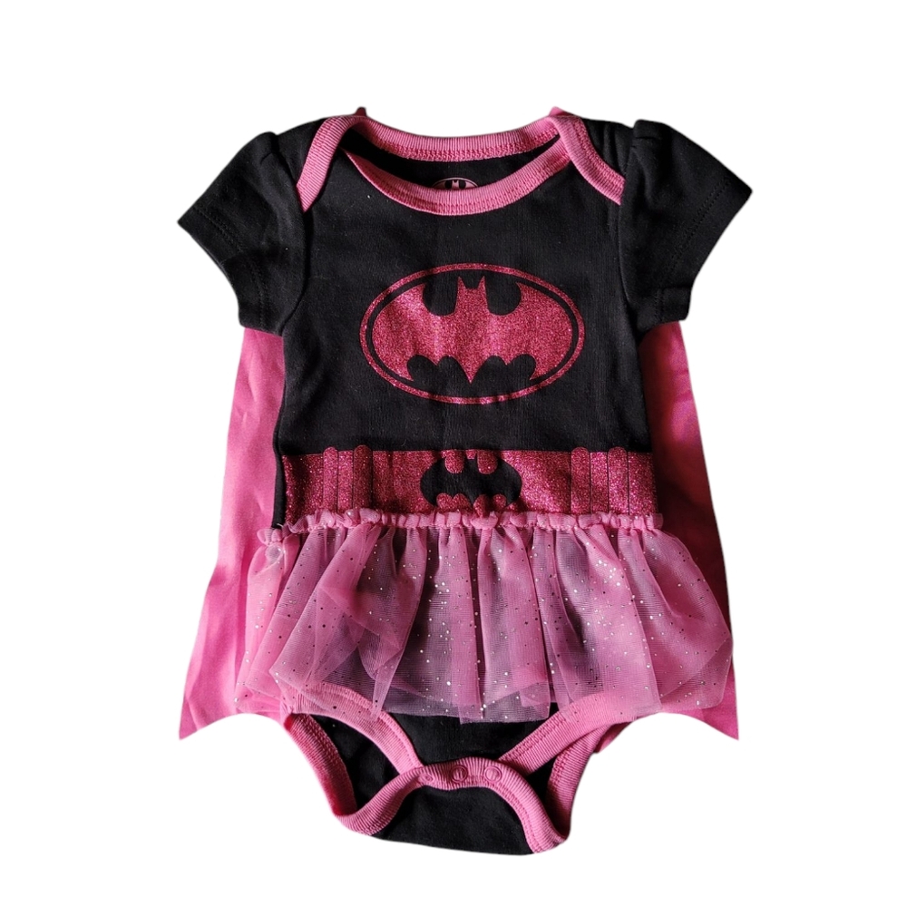 Baby Batman Onsie Costume Size 6/9 Months